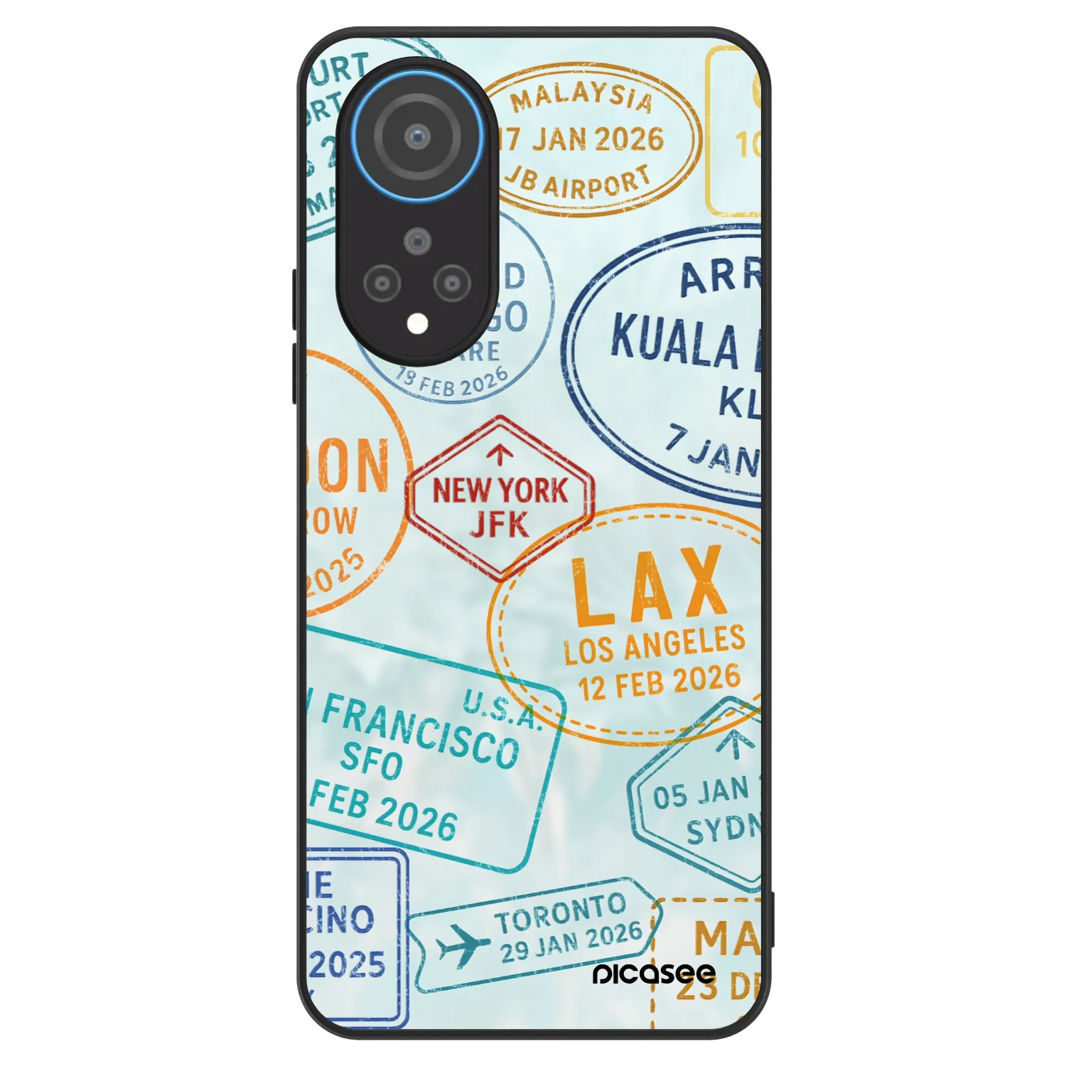 Picasee ULTIMATE CASE za Honor X7 - PASSPORT EDITION