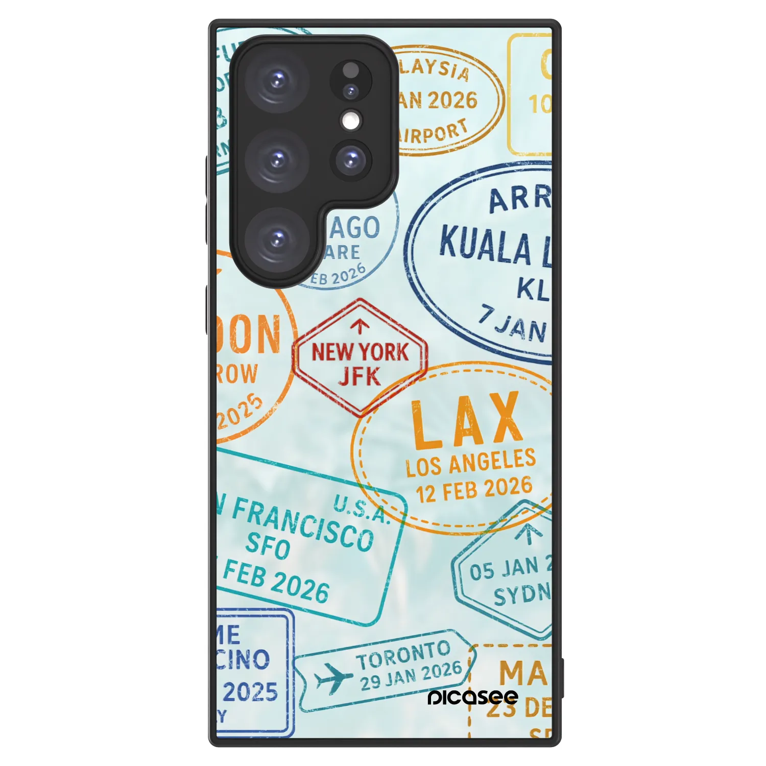 Picasee ULTIMATE CASE za Samsung Galaxy S23 Ultra 5G - PASSPORT EDITION
