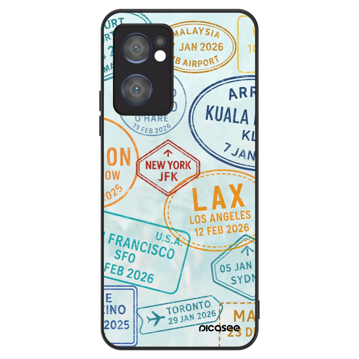 Picasee ULTIMATE CASE za OPPO Reno 7 5G - PASSPORT EDITION