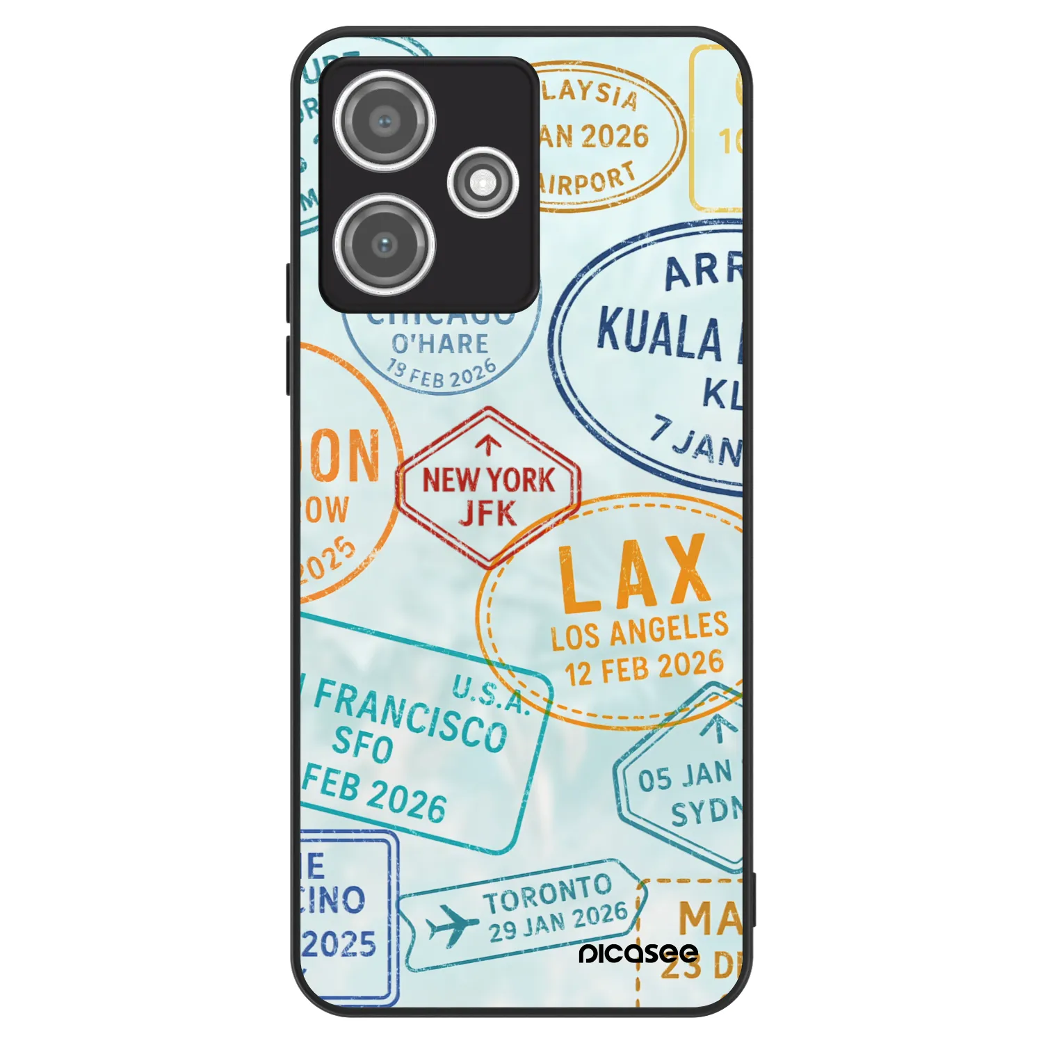 Picasee ULTIMATE CASE za Xiaomi Redmi 12 5G - PASSPORT EDITION