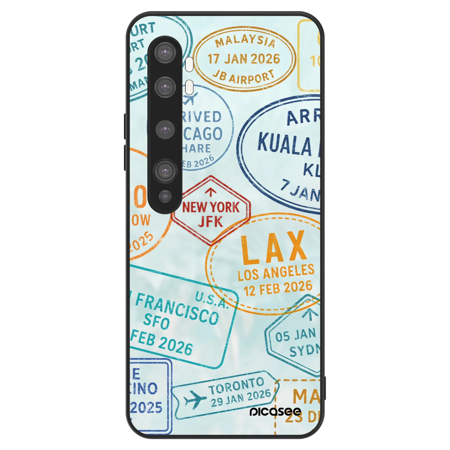 Picasee ULTIMATE CASE za Xiaomi Mi Note 10 (Pro) - PASSPORT EDITION