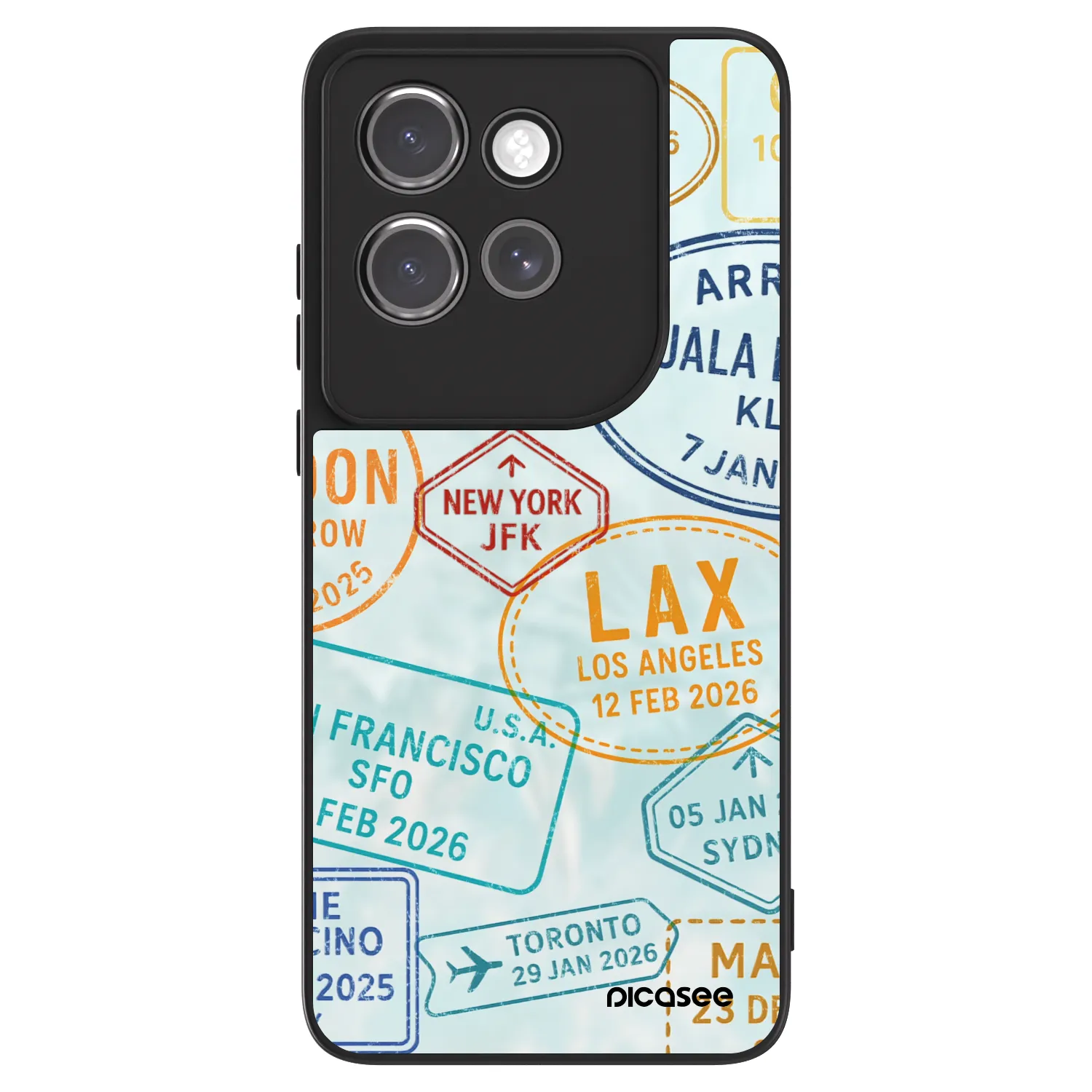 Picasee ULTIMATE CASE za Motorola Edge 50 Neo - PASSPORT EDITION