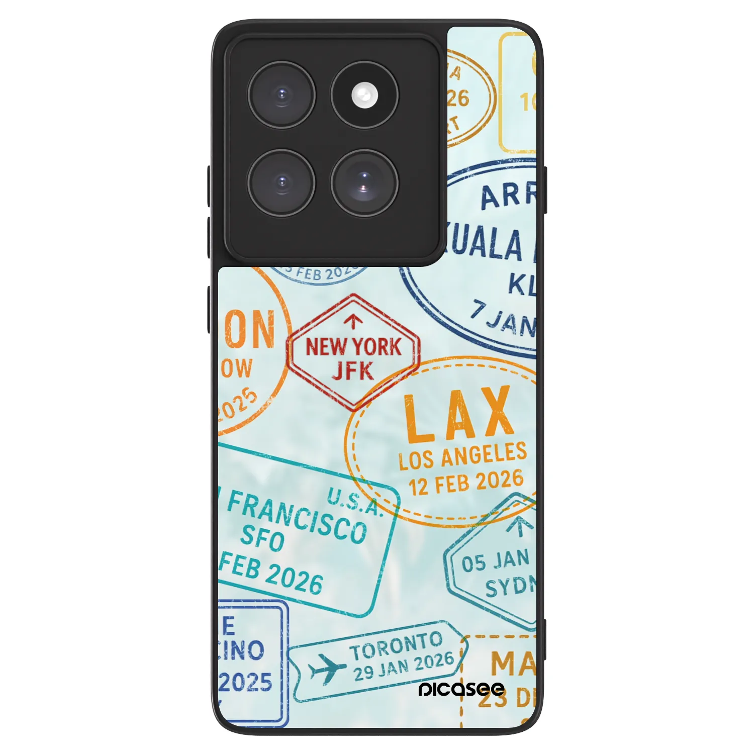 Picasee ULTIMATE CASE za Motorola Edge 60 Fusion - PASSPORT EDITION