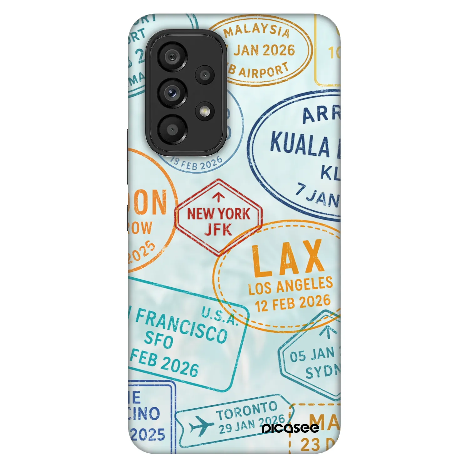 Picasee Fashion Case za Samsung Galaxy A53 5G A536 - PASSPORT EDITION