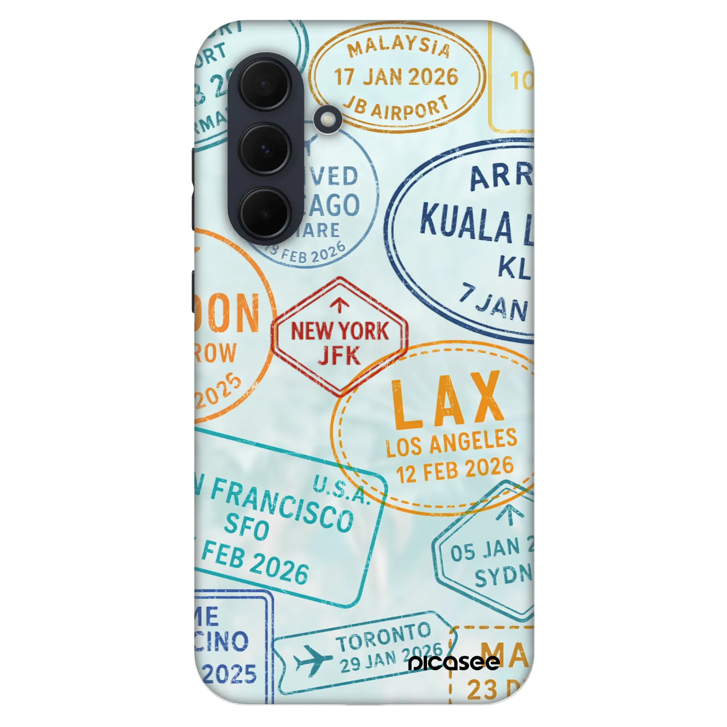 Picasee Fashion Case za Samsung Galaxy A35 5G A356B - PASSPORT EDITION