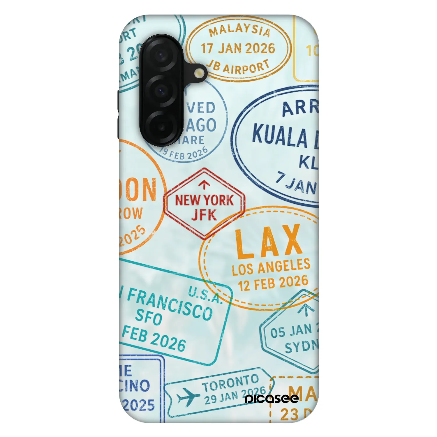 Picasee Fashion Case za Samsung Galaxy A26 5G A266B - PASSPORT EDITION