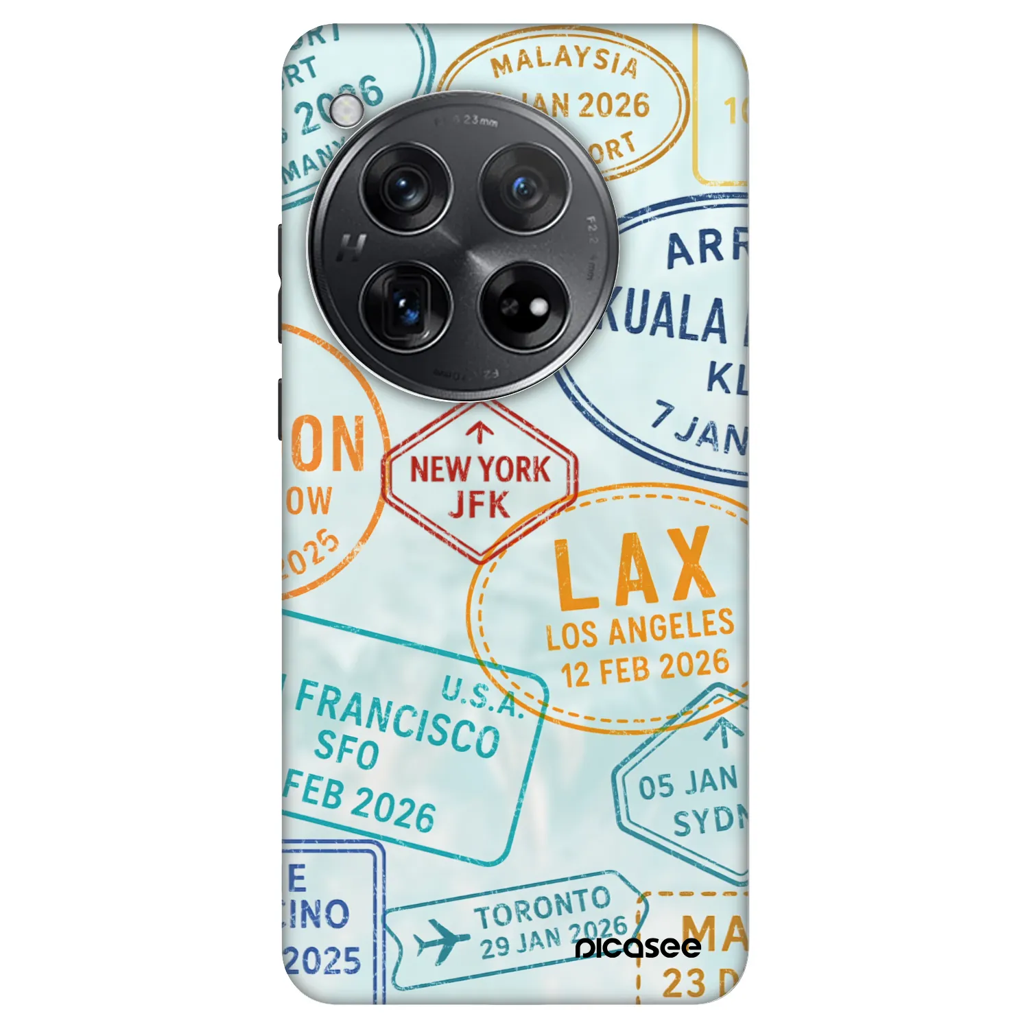 Picasee Fashion Case za OnePlus 12 5G - PASSPORT EDITION