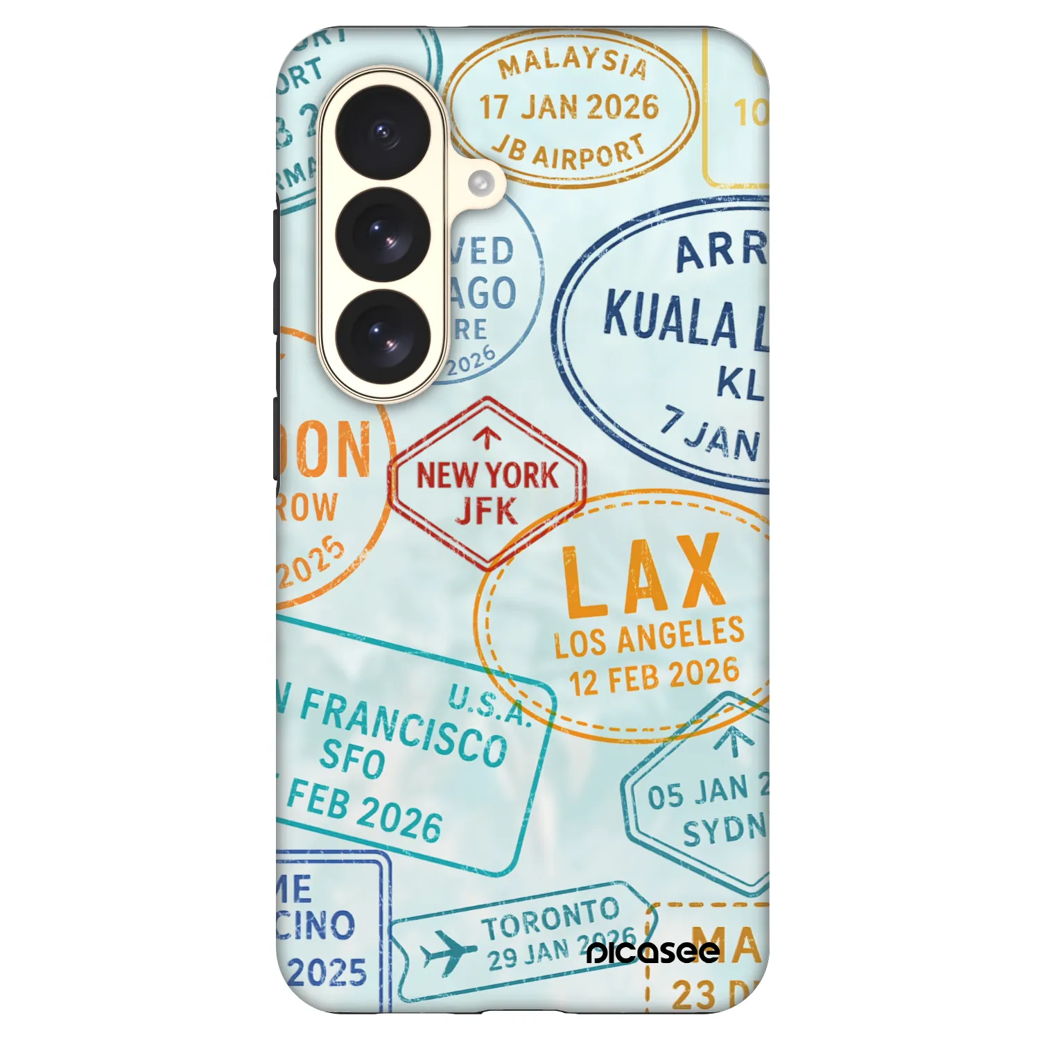Picasee Fashion Case PowerShare pro Samsung Galaxy S26 - PASSPORT EDITION