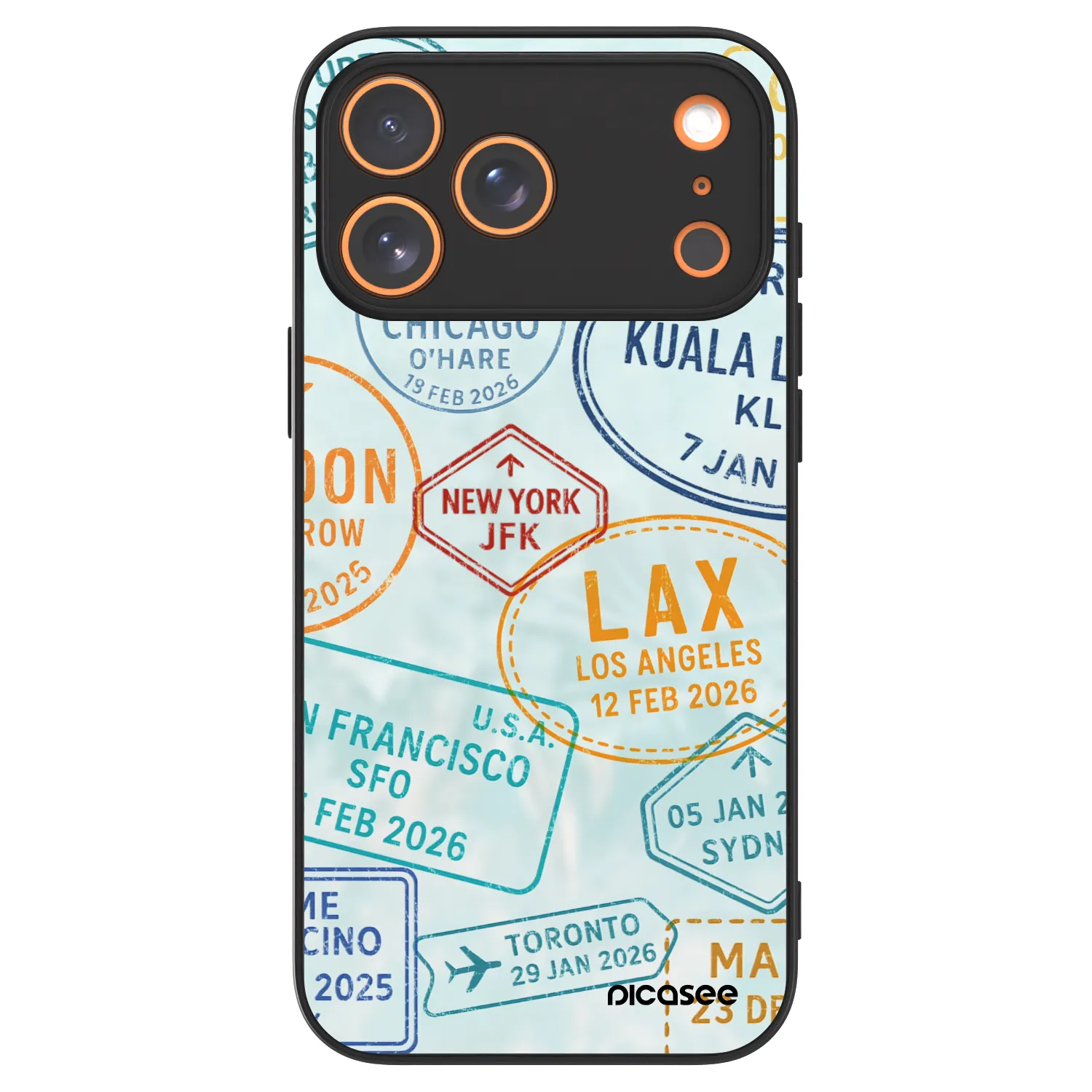 Picasee ULTIMATE CASE MagSafe za Apple iPhone 18 Pro Max - PASSPORT EDITION