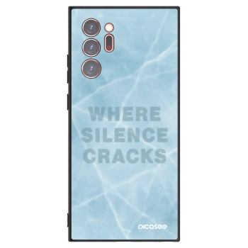 Picasee crna silikonska maskica za Samsung Galaxy Note 20 Ultra - SILENCE