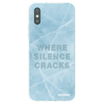 Picasee silikonska prozirna maskica za Xiaomi Redmi 9A - SILENCE