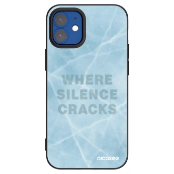 Picasee crna silikonska maskica za Apple iPhone 12 mini - SILENCE