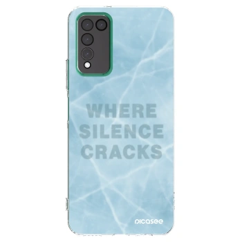 Picasee silikonska prozirna maskica za Honor 10X Lite - SILENCE