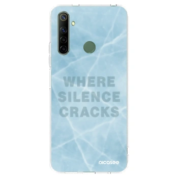 Picasee silikonska prozirna maskica za Realme 6i - SILENCE