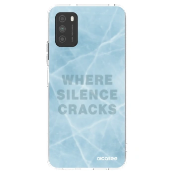 Picasee silikonska prozirna maskica za Xiaomi Poco M3 - SILENCE