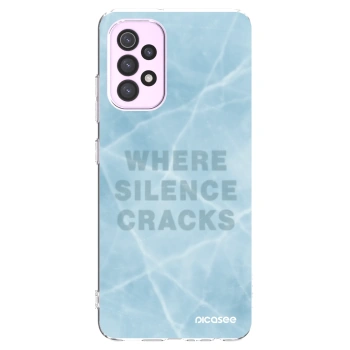 Picasee silikonska prozirna maskica za Samsung Galaxy A32 5G A326B - SILENCE