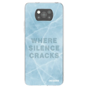 Picasee crna silikonska maskica za Xiaomi Poco X3 Pro - SILENCE