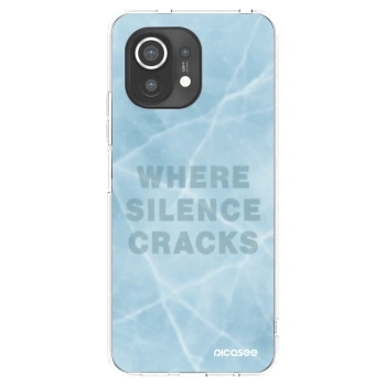 Picasee silikonska prozirna maskica za Xiaomi Mi 11 - SILENCE