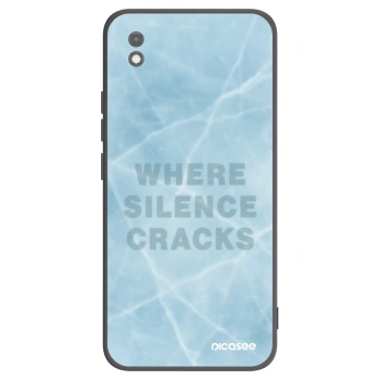 Picasee crna silikonska maskica za Xiaomi Redmi 9AT - SILENCE