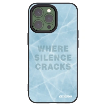 Picasee crna silikonska maskica za Apple iPhone 13 Pro - SILENCE