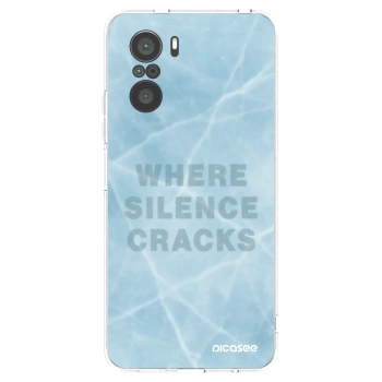 Picasee silikonska prozirna maskica za Xiaomi Poco F3 - SILENCE