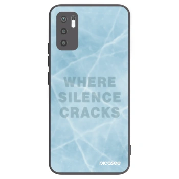 Picasee crna silikonska maskica za Xiaomi Redmi Note 10 5G - SILENCE