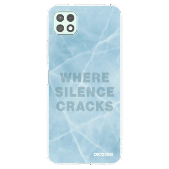 Picasee silikonska prozirna maskica za Samsung Galaxy A22 A226B 5G - SILENCE