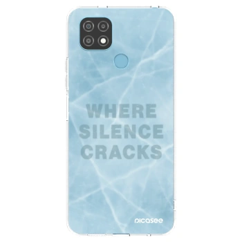 Picasee silikonska prozirna maskica za Realme C21 - SILENCE