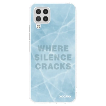 Picasee silikonska prozirna maskica za Samsung Galaxy A22 A225F 4G - SILENCE