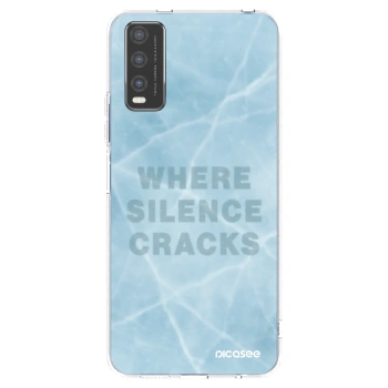 Picasee silikonska prozirna maskica za Vivo Y20s - SILENCE