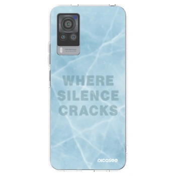 Picasee silikonska prozirna maskica za Vivo X60 Pro 5G - SILENCE