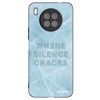 Picasee crna silikonska maskica za Huawei Nova 8i - SILENCE