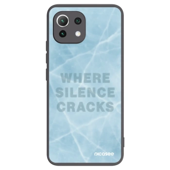 Picasee crna silikonska maskica za Xiaomi 11 Lite 5G NE - SILENCE