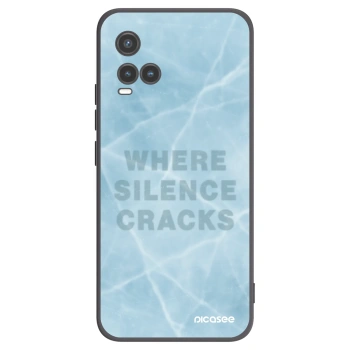 Picasee crna silikonska maskica za Vivo Y33s - SILENCE
