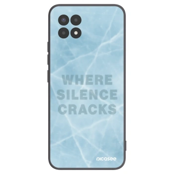 Picasee crna silikonska maskica za Realme 8i - SILENCE