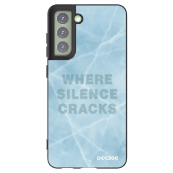 Picasee crna silikonska maskica za Samsung Galaxy S21 FE 5G - SILENCE