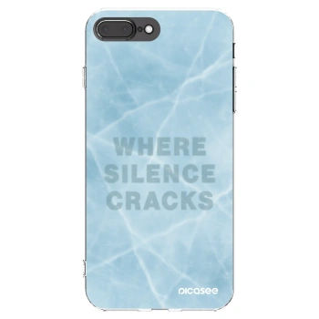 Picasee silikonska prozirna maskica za Apple iPhone 7 Plus - SILENCE