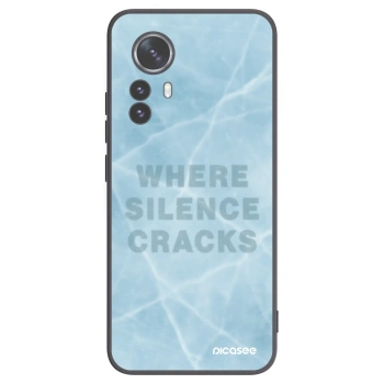 Picasee crna silikonska maskica za Xiaomi 12 Pro - SILENCE