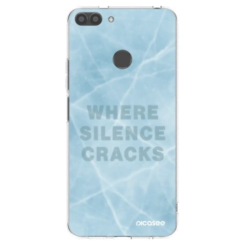 Picasee silikonska prozirna maskica za Huawei P Smart - SILENCE