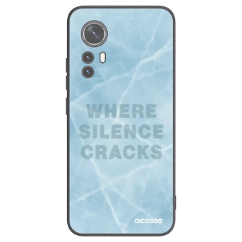 Picasee crna silikonska maskica za Xiaomi 12X - SILENCE