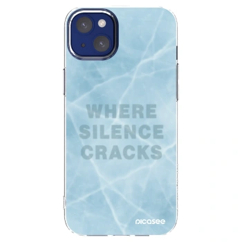 Picasee silikonska prozirna maskica za Apple iPhone 14 Plus - SILENCE