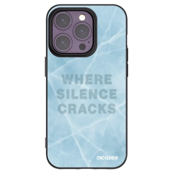 Picasee crna silikonska maskica za Apple iPhone 14 Pro - SILENCE