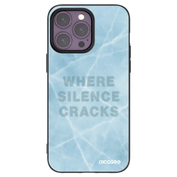 Picasee crna silikonska maskica za Apple iPhone 14 Pro Max - SILENCE