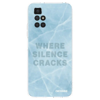 Picasee silikonska prozirna maskica za Xiaomi Redmi 10 (2022) - SILENCE