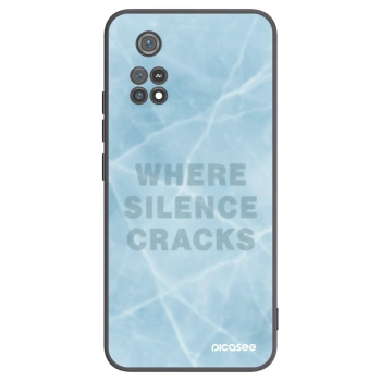 Picasee crna silikonska maskica za Xiaomi Poco M4 Pro - SILENCE