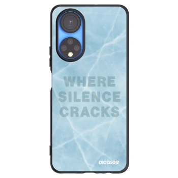 Picasee crna silikonska maskica za Honor X7 - SILENCE