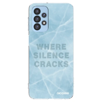 Picasee silikonska prozirna maskica za Samsung Galaxy A23 A235F 4G - SILENCE