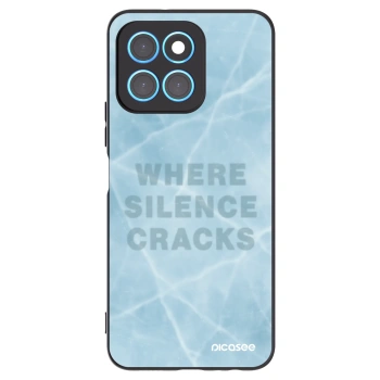 Picasee crna silikonska maskica za Honor X8 5G - SILENCE