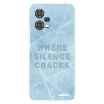 Picasee silikonska prozirna maskica za Xiaomi Poco X5 - SILENCE