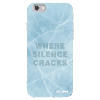 Picasee silikonska prozirna maskica za Apple iPhone 6/6S - SILENCE